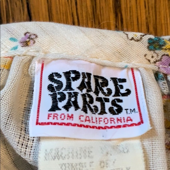 Vintage Top Spare Parts California Prairie Cottagecore Sz M 90s - Picture 8 of 13